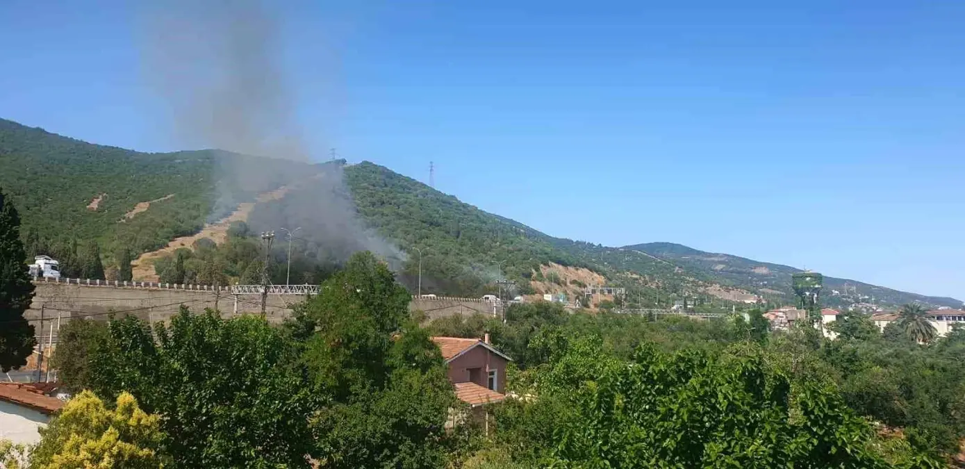 Kocaeli TEM Otoyolu'ndaki Yangın İki Saatte Kontrol Altına Alındı