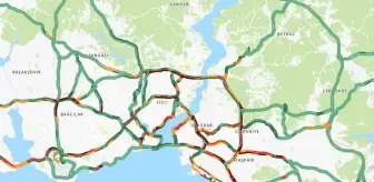Trafik durumu haritası (CANLI) 21 Haziran İstanbul'da trafik yoğunluğu yüzde kaç?