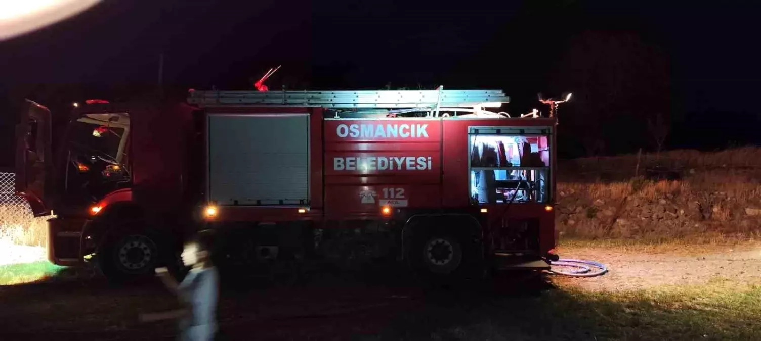 Çorum'da İki Katlı Evde Yangın Çıktı