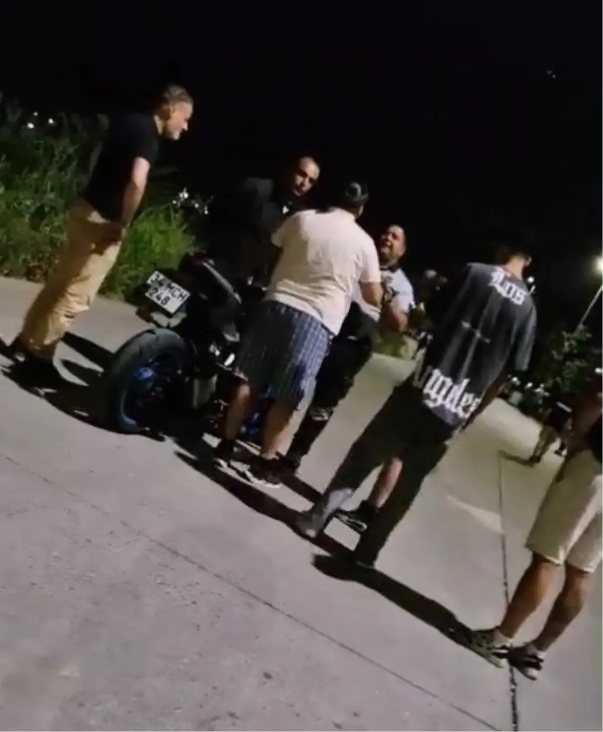 Yasaklı Bölgeye Motosikletle Giriş Yapan Sürücüye Ceza