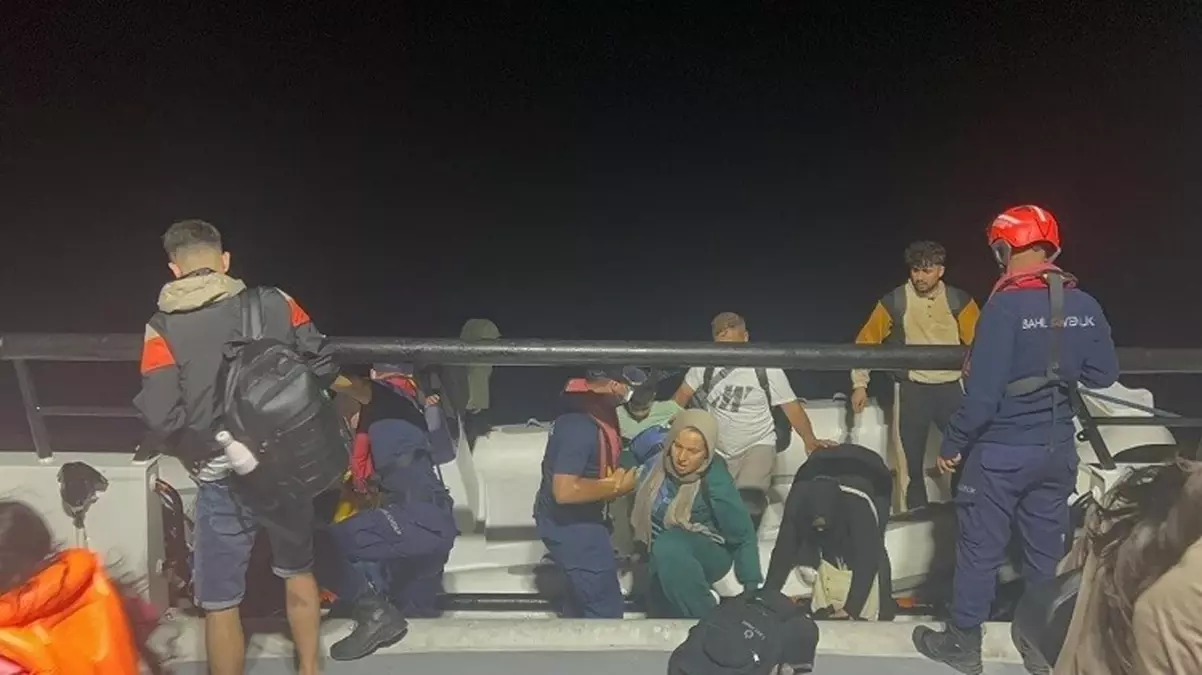 Bodrum'da 26 Düzensiz Göçmen ve 2 Kaçakçı Yakalandı