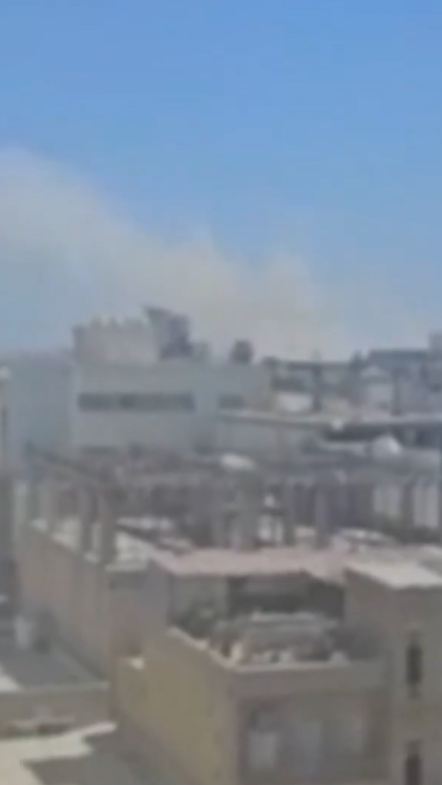 Israel's attack on Iran's strategic point! Loud explosions occurred