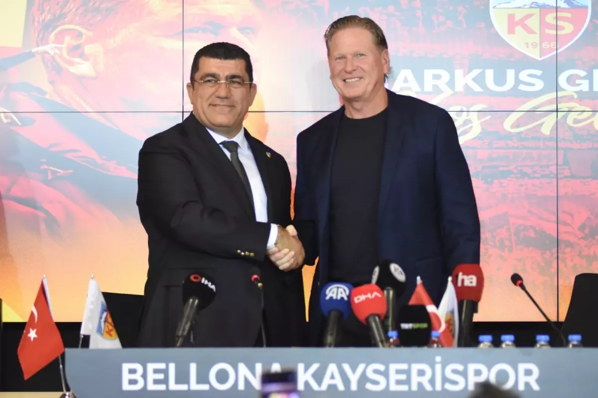 Kayserispor, Markus Gisdol ile 2 yıllık sözleşme imzaladı