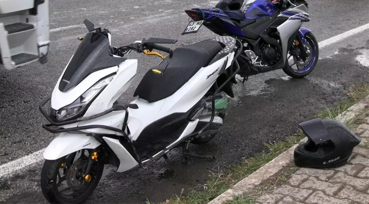 Trafik Kazasında 1 Kişi Yaralandı