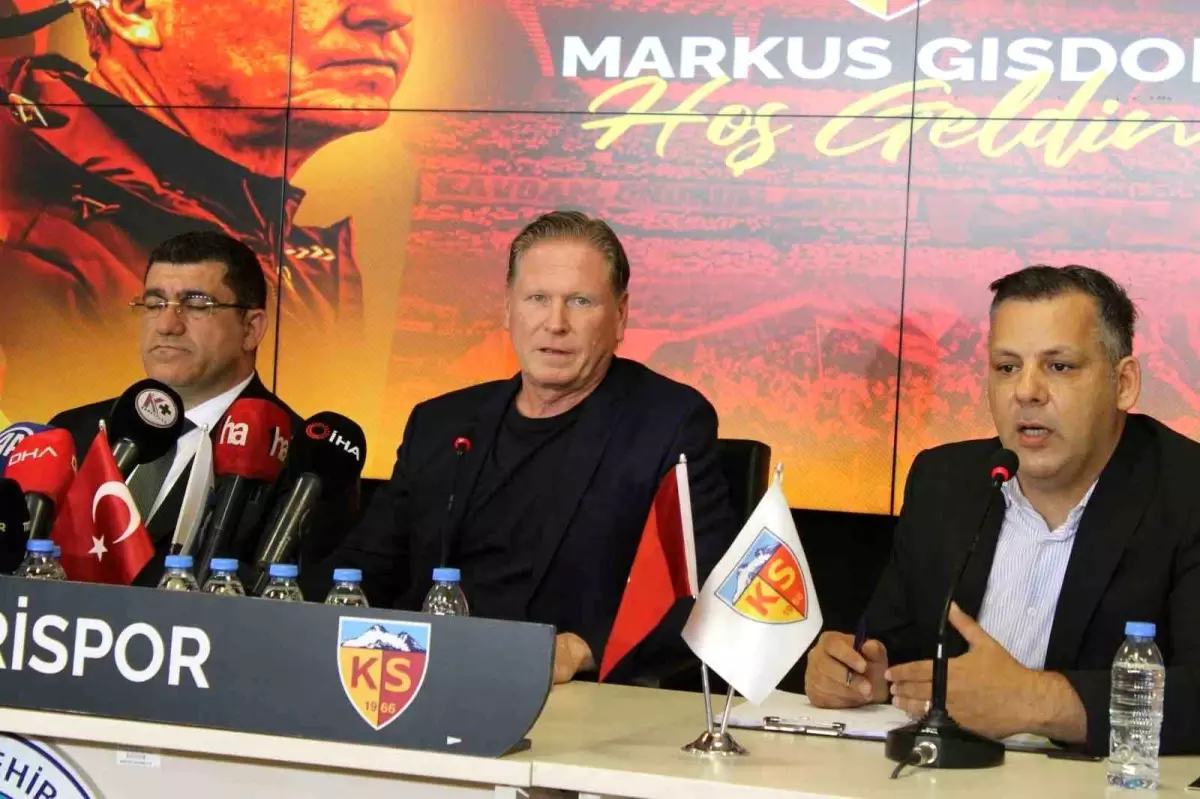 Kayserispor, Markus Gisdol ile Yeni Döneme Başladı