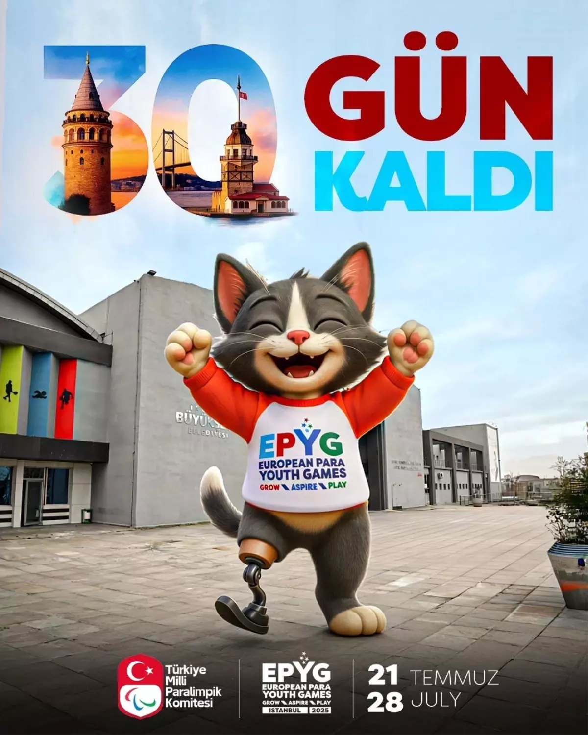 İstanbul, Avrupa Para Gençlik Oyunları'na Ev Sahipliği Yapacak