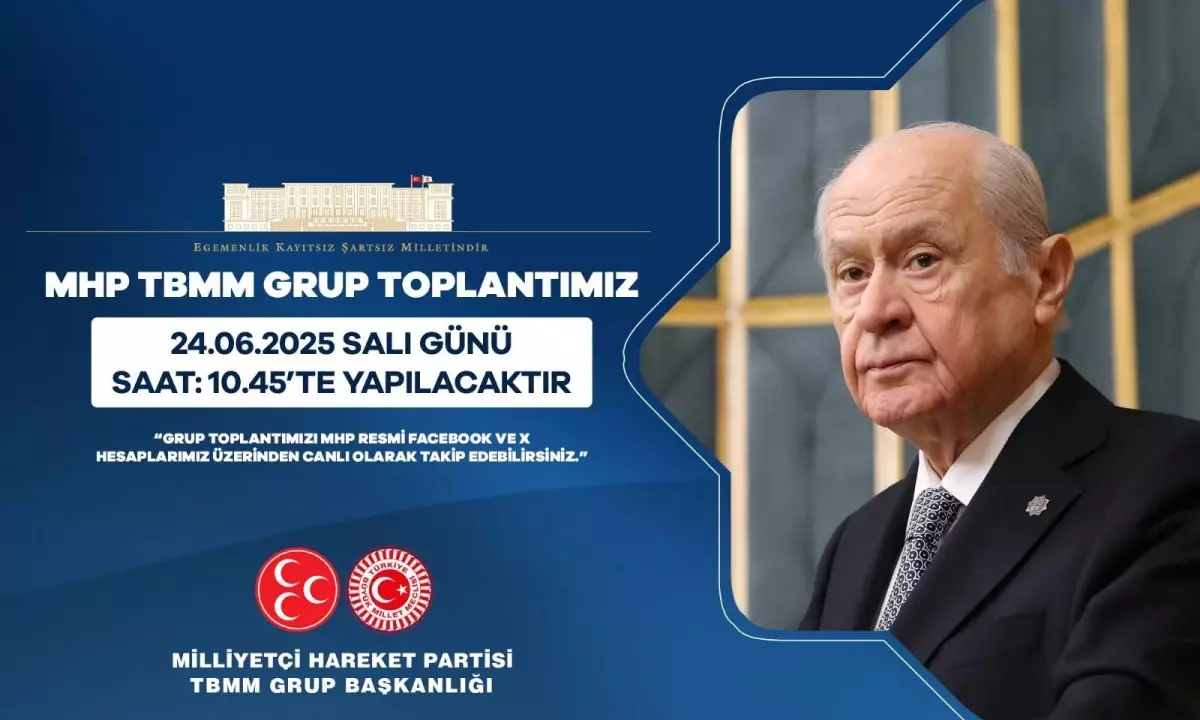 Devlet Bahçeli, 5 Aylık Aranın Ardından TBMM'de Konuşacak
