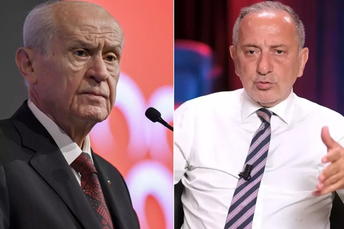 Bahçeli, isim vermeden Fatih Altaylı'yla ilgili konuştu