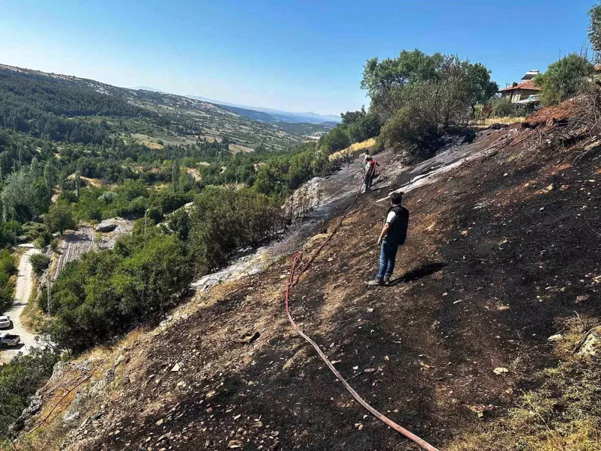 Denizli'de Yangın Riskine Erken Müdahale
