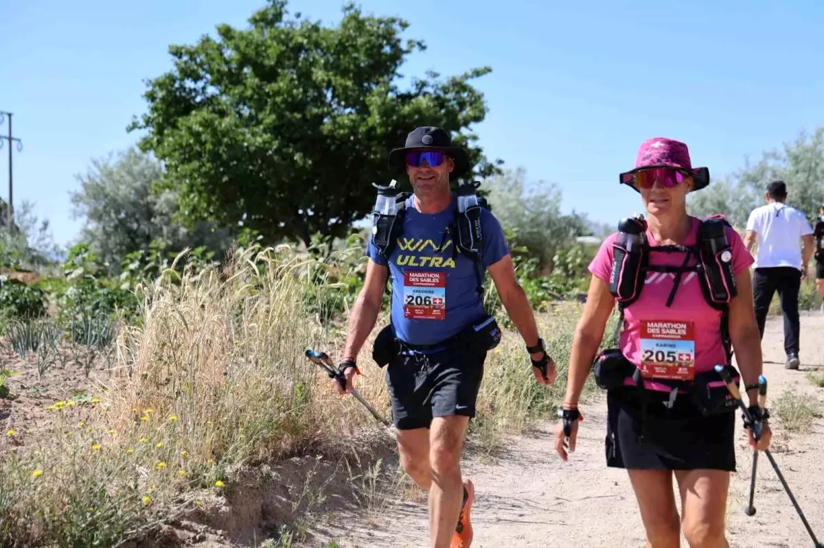 Kapadokya'da Düzenlenen Çöl Maratonu, Spor Severleri Buluşturdu