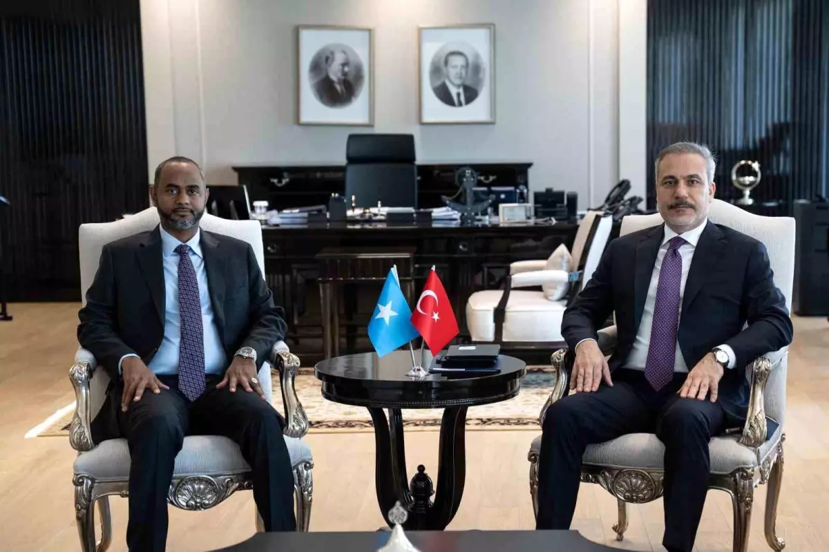 Dışişleri Bakanı Fidan, Somali Bakanı ile Görüşme Gerçekleştirdi