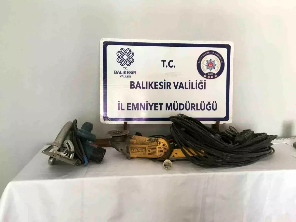Gönen'de Hırsızlık Olayları Çözüldü