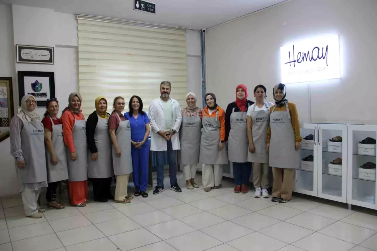Kadın kursiyerler ayakkabı sektörünü şekillendirecek