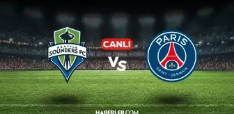 Seattle Sounders PSG CANLI nereden izlenir? Seattle Sounders PSG maçı hangi kanalda, nasıl izlenir?