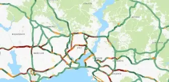 Trafik durumu haritası (CANLI) 23 Haziran İstanbul'da trafik yoğunluğu yüzde kaç?