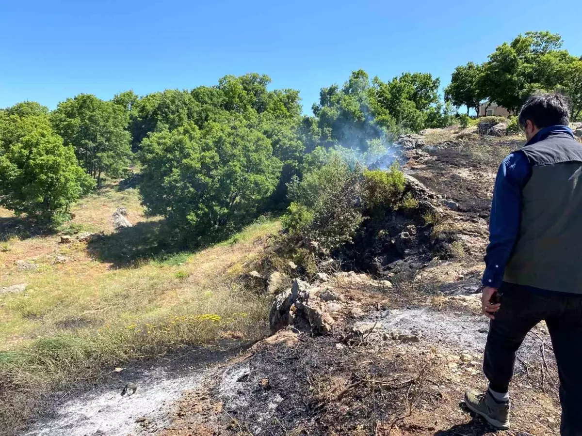 Tunceli'de Gübreden Çıkan Yangın Köylülerin Müdahalesi ile Kontrol Altına Alındı
