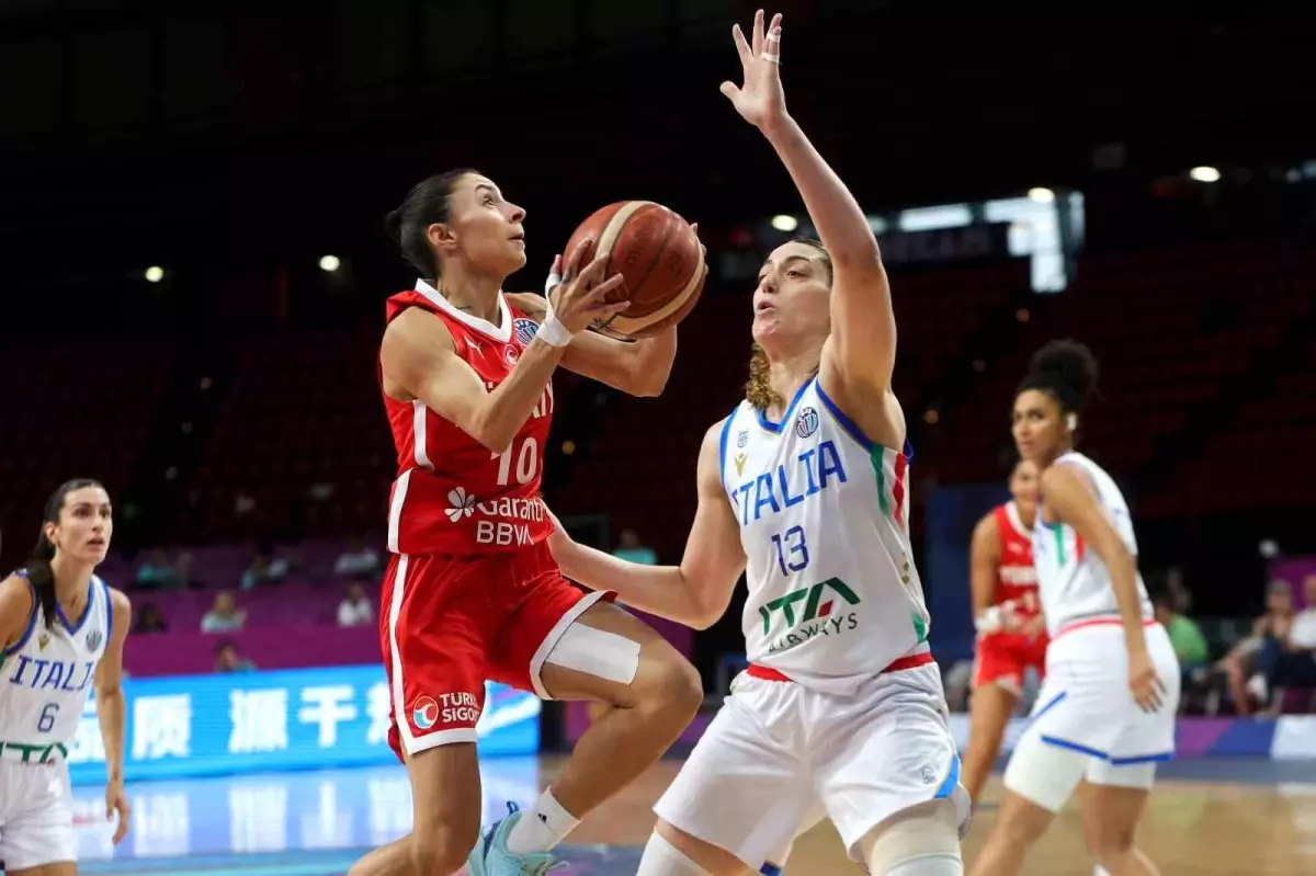 A Milli Kadın Basketbol Takımı, Çeyrek Finalde İtalya'ya Yenildi
