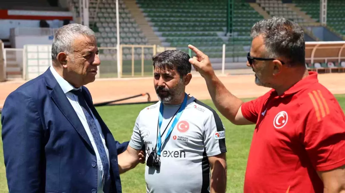 Ampute Futbol Milli Takımı'na Kırşehir'de Moral İkramı