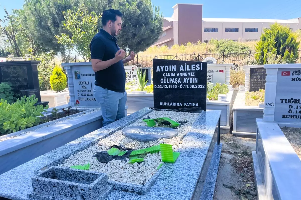Annesinin mezarını 20 kez tahrip ettiler