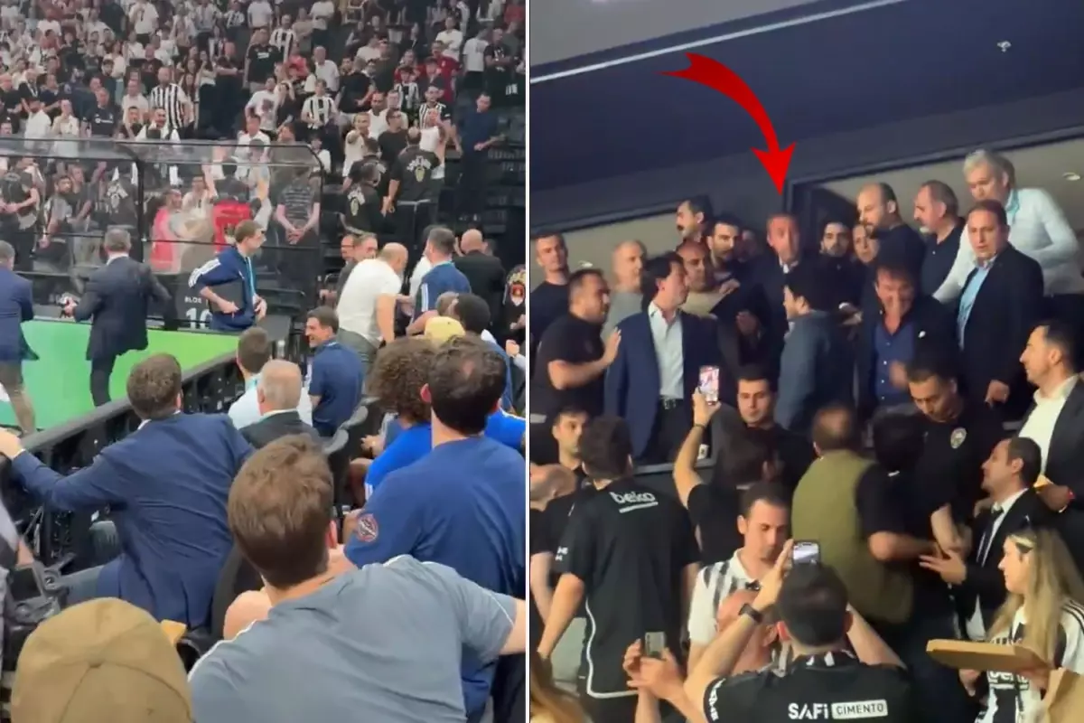 Derbide ortalık karıştı! İşte Ali Koç'un Beşiktaş taraftarlarıyla tartıştığı anlar