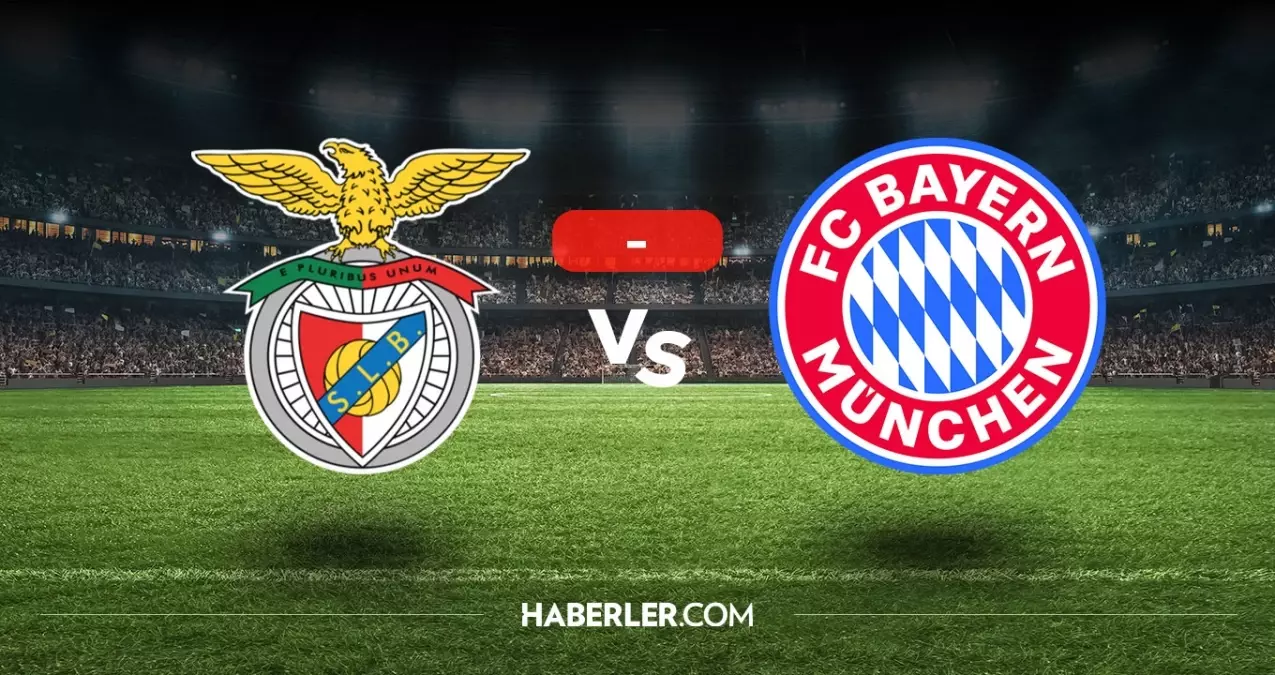 Benfica Bayern Münih maçı kaç kaç, bitti mi? MAÇ SONUCU! Benfica Bayern Münih golleri kim attı, canlı maç anlatımı!