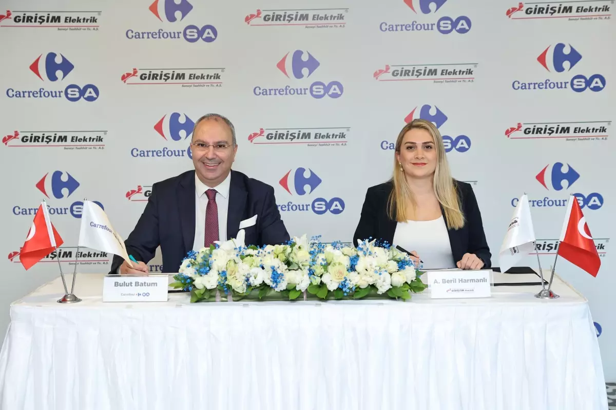 CarrefourSA'dan 18 Milyon Dolarlık Güneş Enerji Yatırımının Başlangıcı