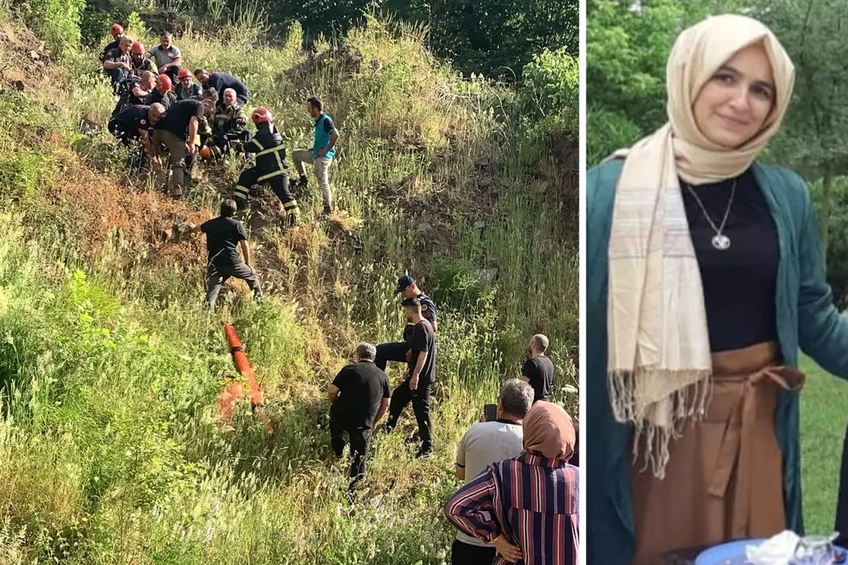 Çocuklarını kurtarmak için atladığı derede boğuldu