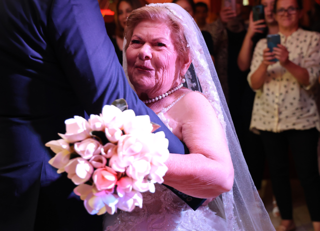 She wore a wedding dress at a symbolic wedding last year... She was found dead in the bushes