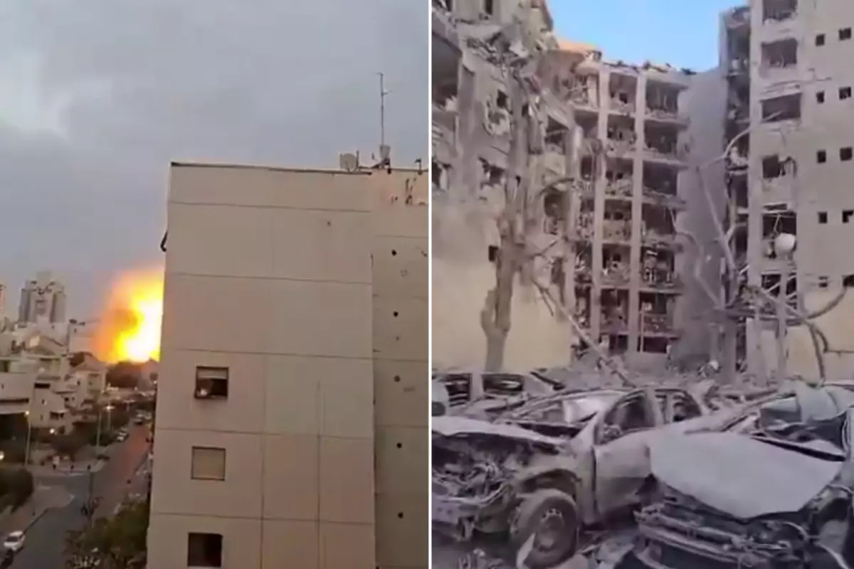 İran ateşkes öncesi Beerşeba'ya bomba yağdırdı! 11 ölü, yüzlerce yaralı var