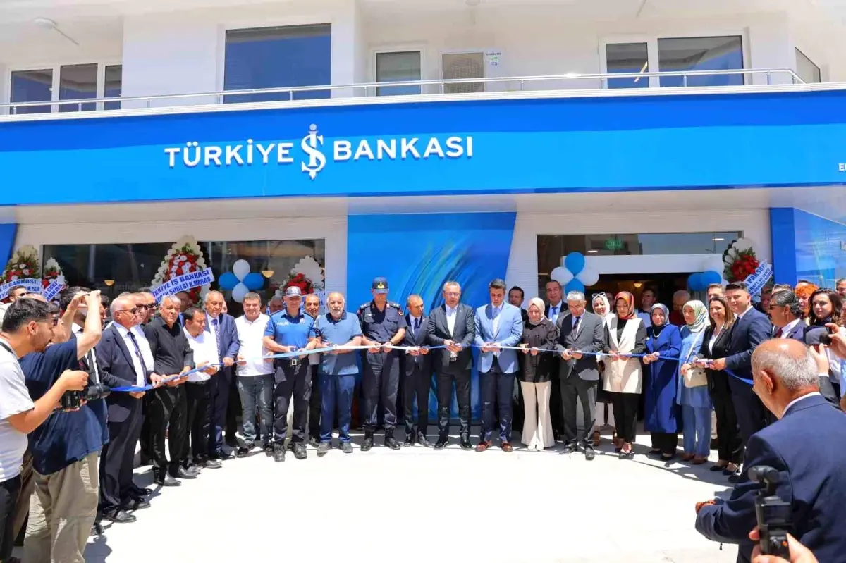 Türkiye İş Bankası, Elbistan'da Tarım İhtisas Şubesi Açtı