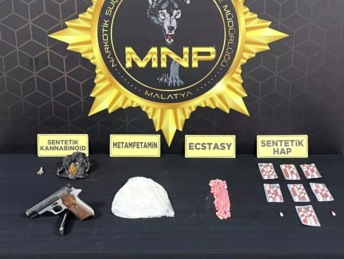 Malatya'da Uyuşturucu Operasyonu: 4 Gözaltı