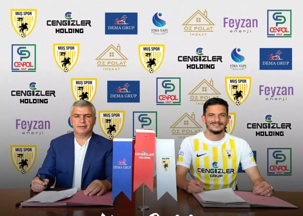 Ersel Aslıyüksek Muşspor ile Sözleşme İmzaladı