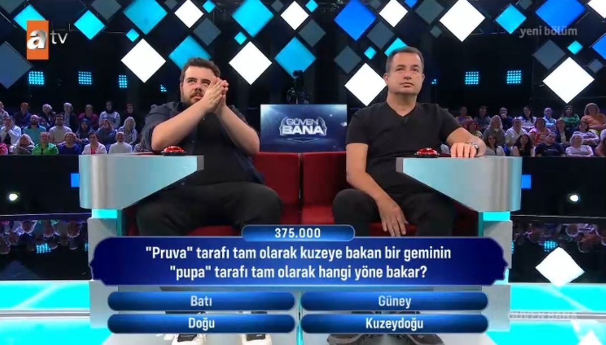 Pruva tarafı tam olarak kuzeye bakan bir geminin puba tarafı hangi yöne bakar?
