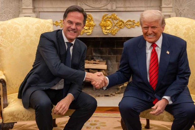 Trump revealed the congratulatory message sent to him by NATO Secretary General Rutte