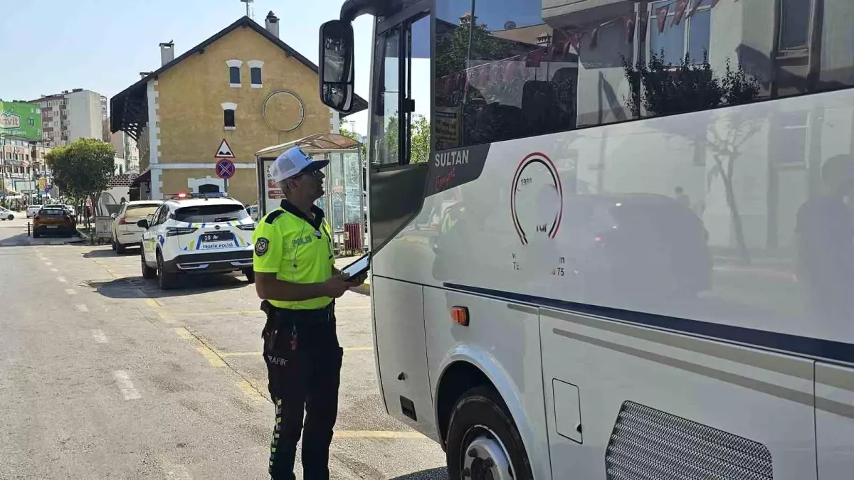 Bandırma'da Trafik Denetimleri Artırıldı