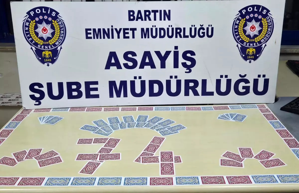 Bartın'da Kumar Baskını: 4 Kişiye 36 Bin TL Ceza
