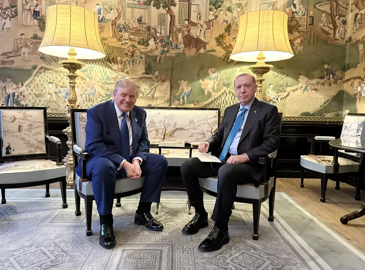 Cumhurbaşkanı Erdoğan, Trump ile görüştü