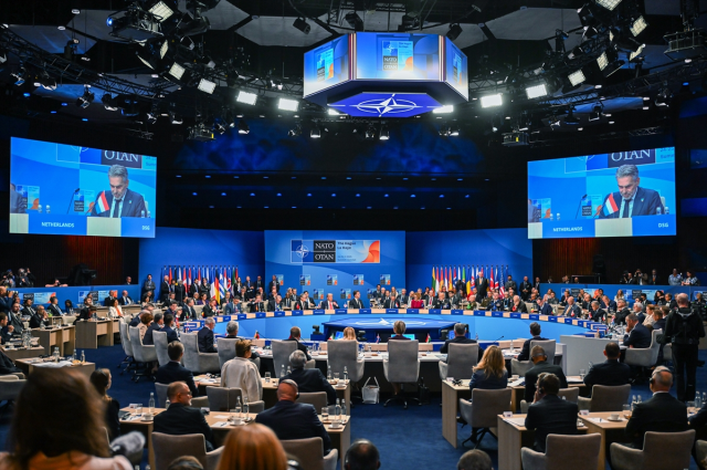 Diplomatic traffic from President Erdoğan at the NATO Summit