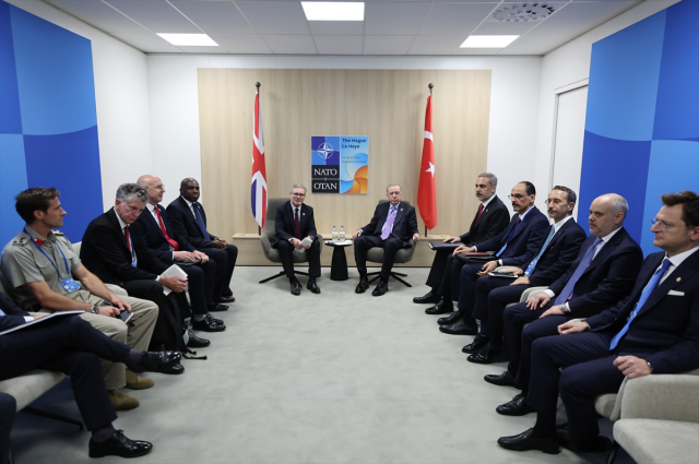 Diplomatic traffic from President Erdoğan at the NATO Summit