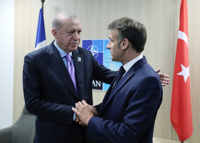 Diplomatic traffic from President Erdoğan at the NATO Summit
