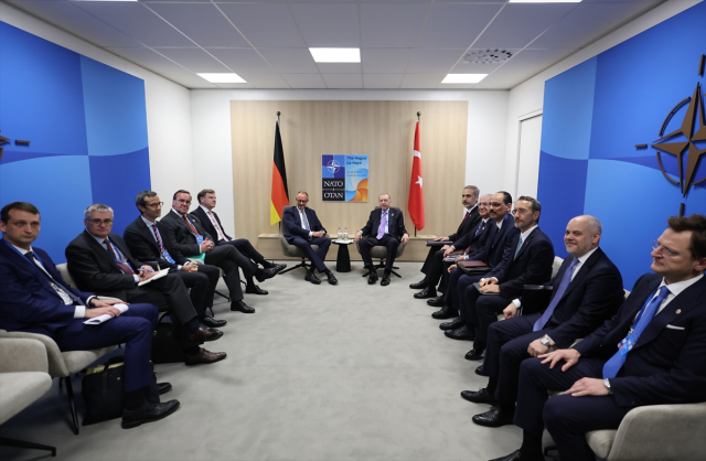 Diplomatic traffic from President Erdoğan at the NATO Summit