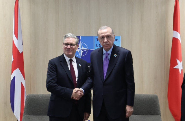 Diplomatic traffic from President Erdoğan at the NATO Summit