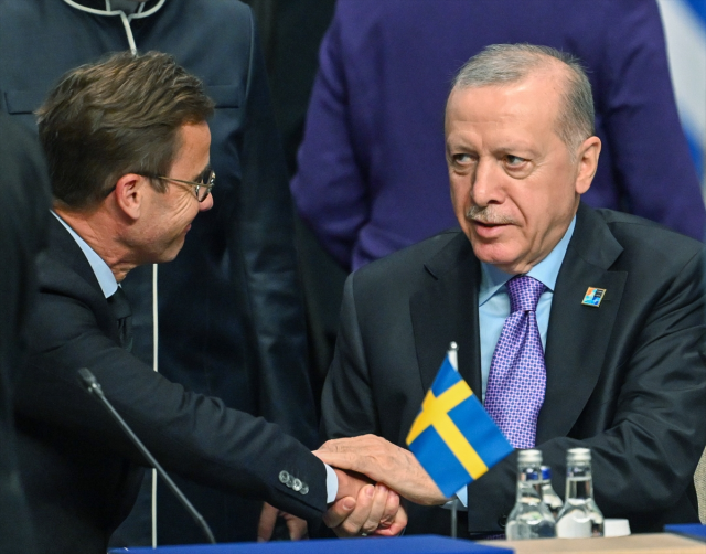 Diplomatic traffic from President Erdoğan at the NATO Summit