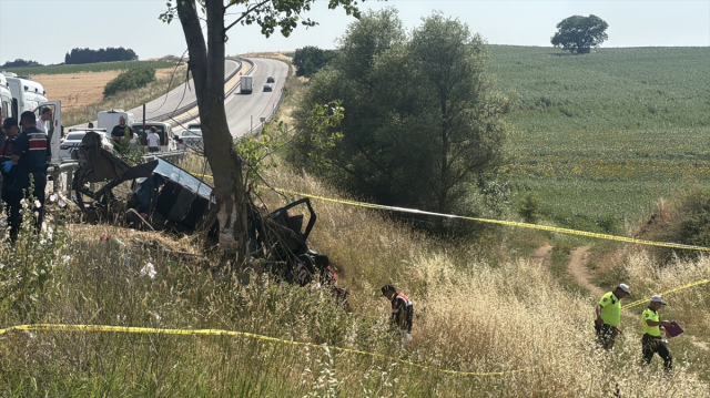 Terrible Accident in Edirne: 5 Dead, 1 Injured