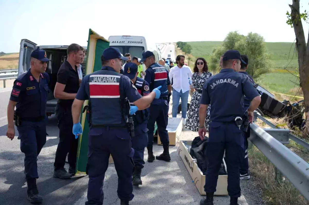 Edirne'de Feci Trafik Kazası: 5 Kişi Hayatını Kaybetti