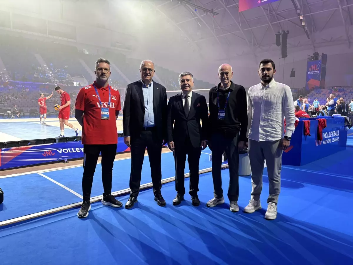 A Milli Erkek Voleybol Takımı, Slovenya'ya 3-0 Mağlup Oldu