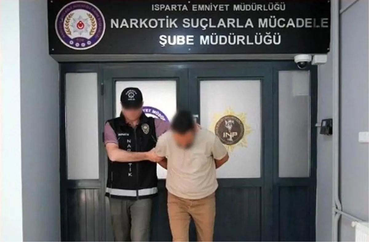 Isparta'da Uyuşturucu Ticareti Şüphelisi Yakalandı