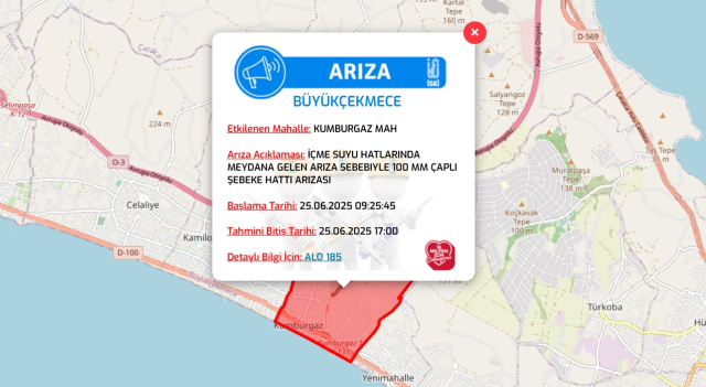İstanbul BÜYÜKÇEKMECE su kesintisi! 25-26 Haziran İSKİ Büyükçekmece su kesintisi ne zaman bitecek, sular ne zaman gelecek?
