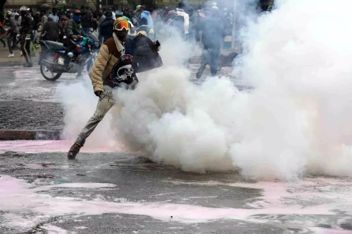 Kenya'da Vergi Artışı Protestoları Yıl Dönümünde Sokağa Taşındı