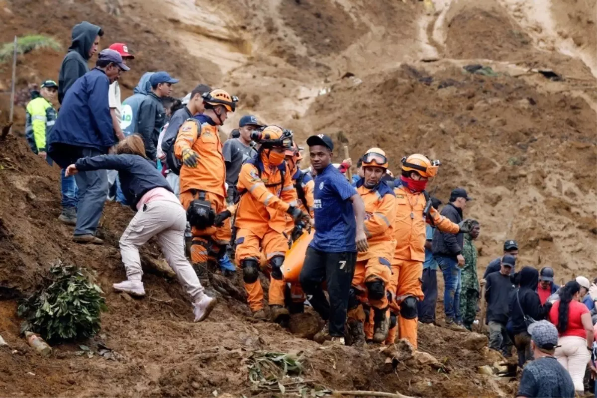 Kolombiya'da toprak kayması: 10 ölü